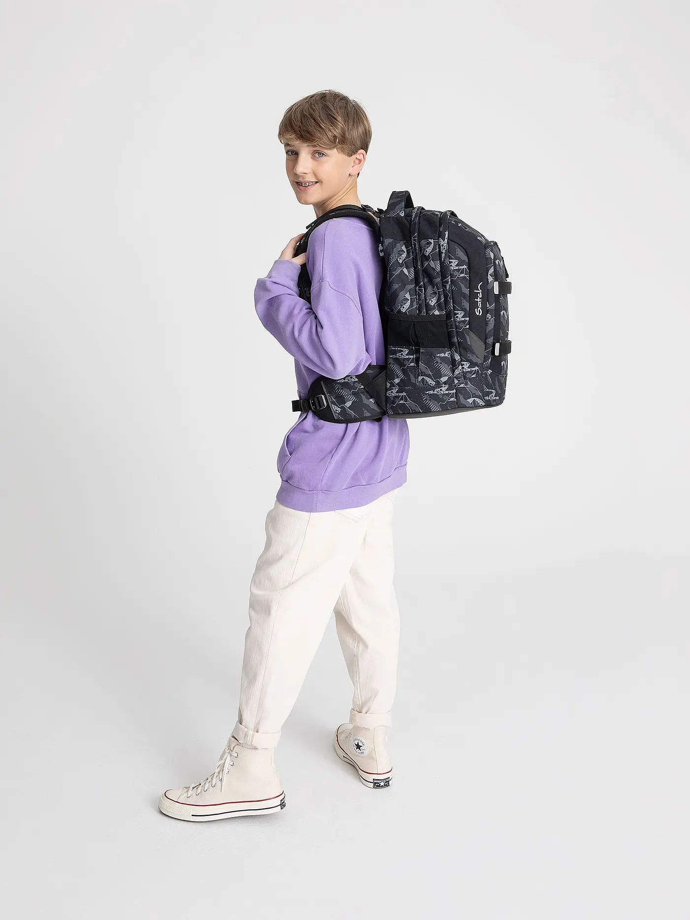 SATCH | Schulrucksack Pack - Mountain Grey | 